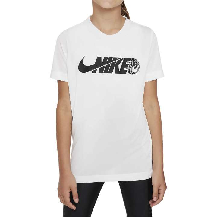 Nike Nike Dri Fit Rise 365 T Shirt White Teenagers