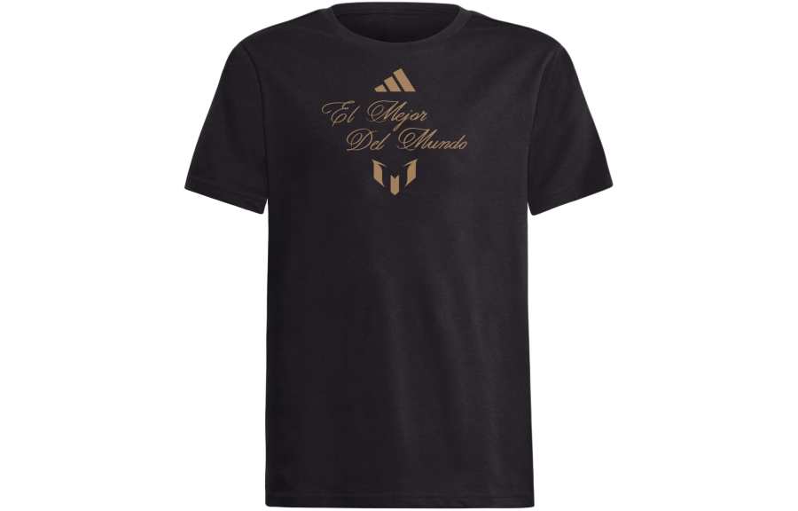Adidas Adidas T Shirt Kids' Apparel Y Fresh SS Black Kids'