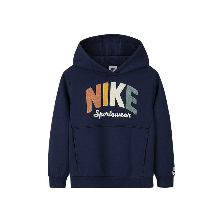 Nike Nike Sweatshirt Fleece Lined Comfortable Casual Indigo Infant And Toddler