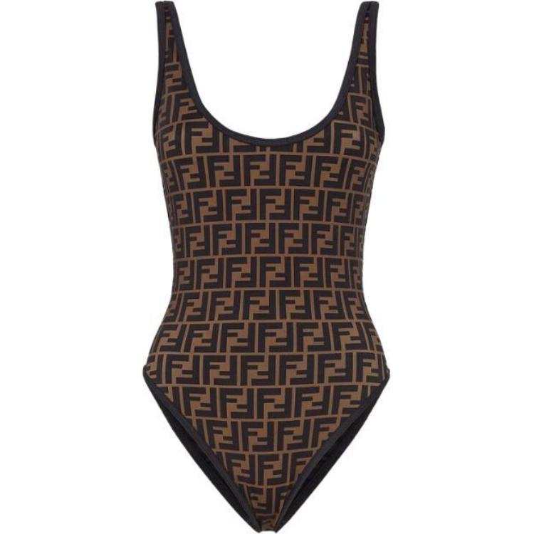 FENDI FENDI Ff Logo Printed Swimsuit