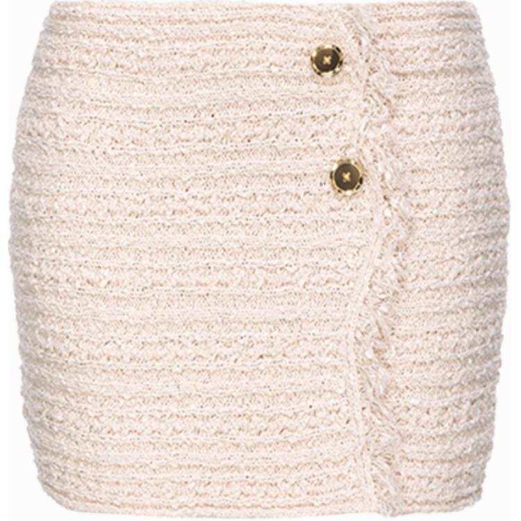 PINKO SS24 Casual Short Skirts Women's Beige