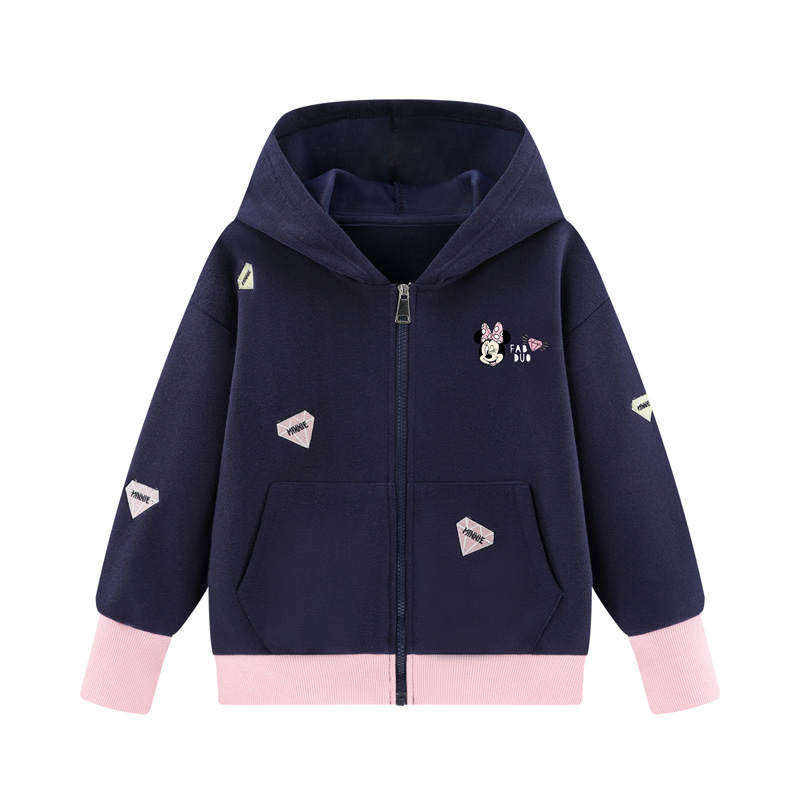 Disney Sweatshirt Minnie Navy Blue Children Aged 3 7 Years Old