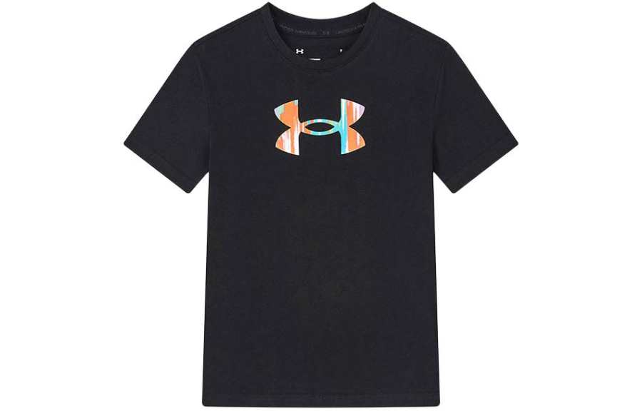 Under Armour Kids T Shirts Crew Neck Moderate