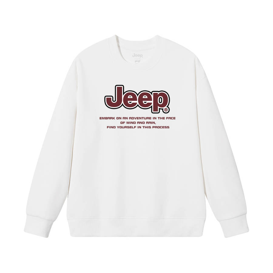 Jeep Grade School Sweatshirts Crew Neck Moderate