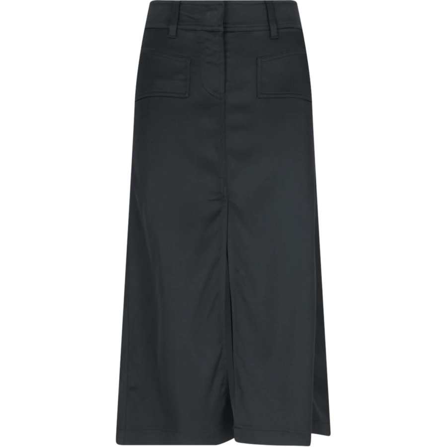 DIESEL Slit-Detailed Midi Skirt