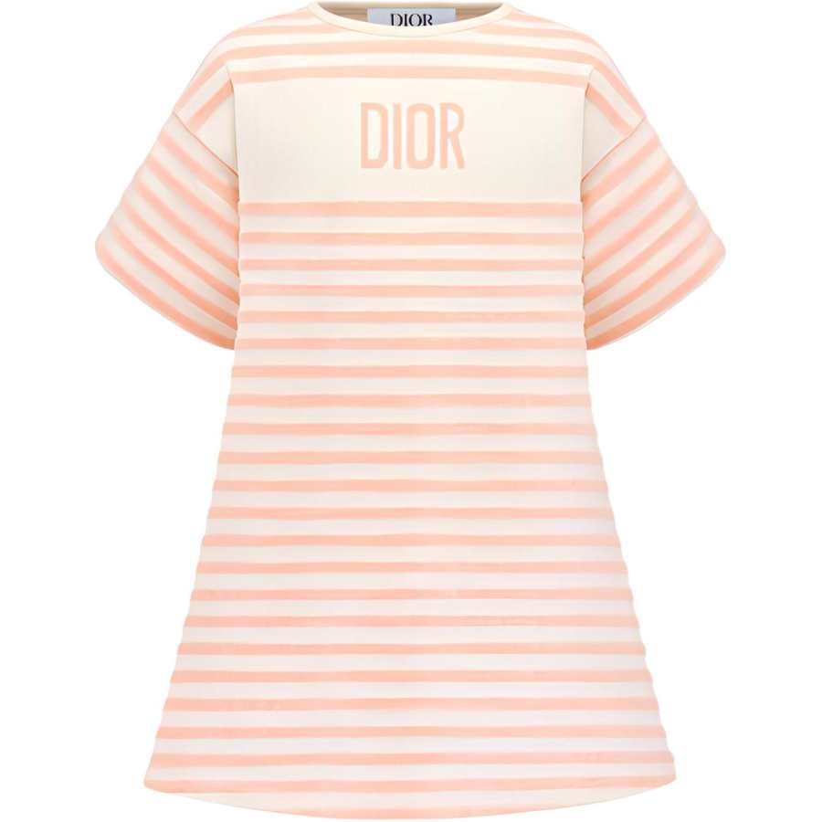 DIOR Dress A Line SS23 Pink Kids'