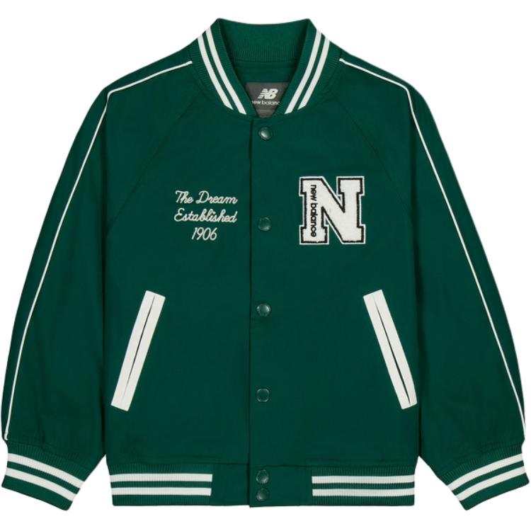 New Balance New Balance Jackets & Coats NB Green Children Aged 3 7 Years Old