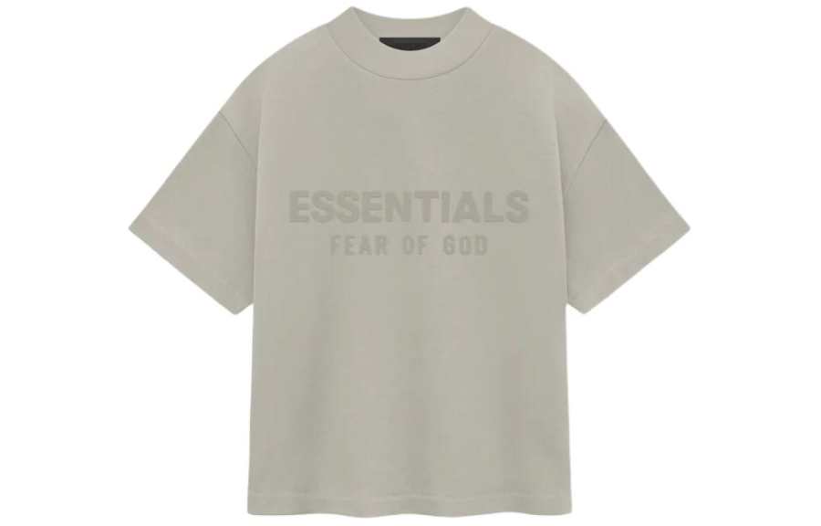 Fear Of God Essentials T Shirt Seal Gray Kids'