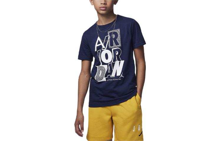 Jordan Jordan Air T Shirt Marine Blue Kids'