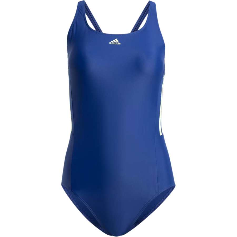 Adidas Adidas Mid 3 Stripes Swimsuit One piece Swimsuit Women's Dark Blue