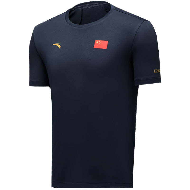 Anta T Shirt Unisex Midnight Blue