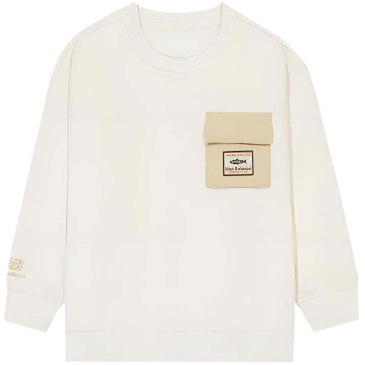 New Balance New Balance Sweatshirt Ecru Kids'
