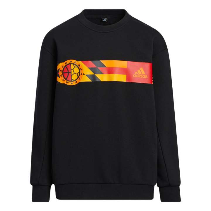 Adidas Adidas Sweatshirt Black Teenagers