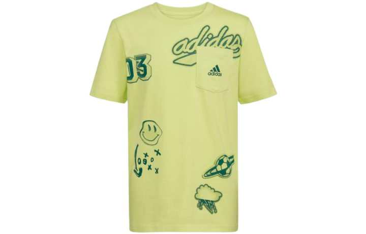 Adidas Adidas Kids T Shirts Crew Neck Moderate