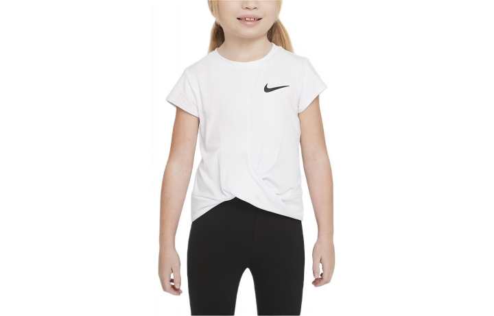 Nike Nike T Shirt Dri FIT White Kids'
