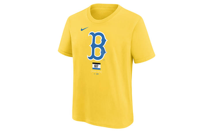 Nike Nike x MLB T Shirt Gold Teenagers