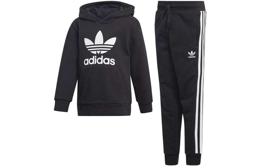 Adidas Adidas Kids Casual Sportswear Hooded Moderate