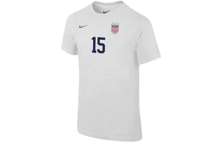 Nike Nike United States Soccer Olympic Collection T Shirt White Kids'