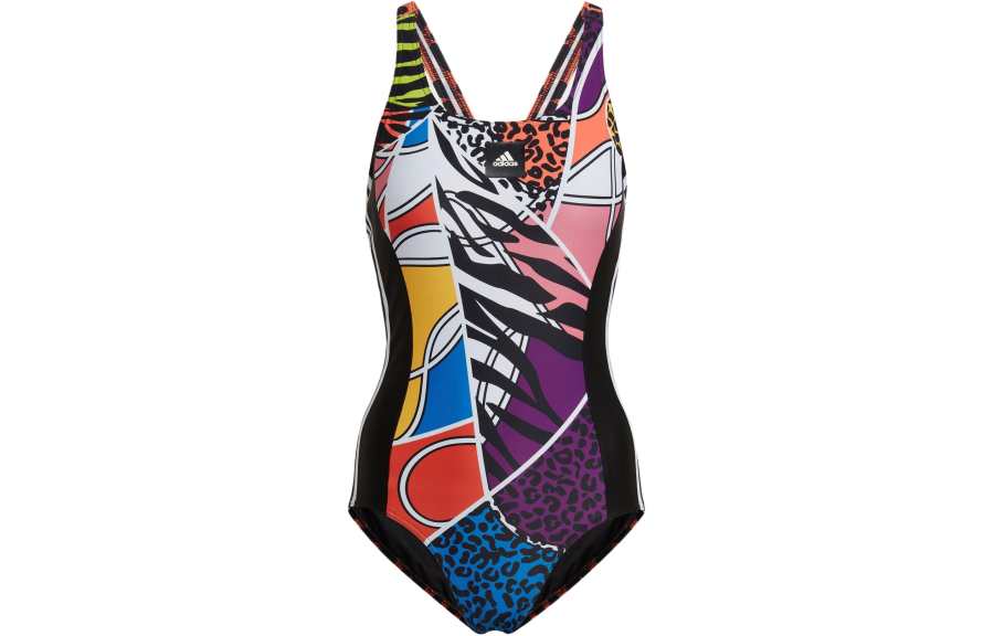 Adidas Adidas One piece Swimsuit Women's Orange Yellow/Black/White