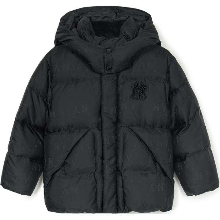 MLB KIDS Down Jacket Dia Monogram Black Children Aged 3 7 Years Old
