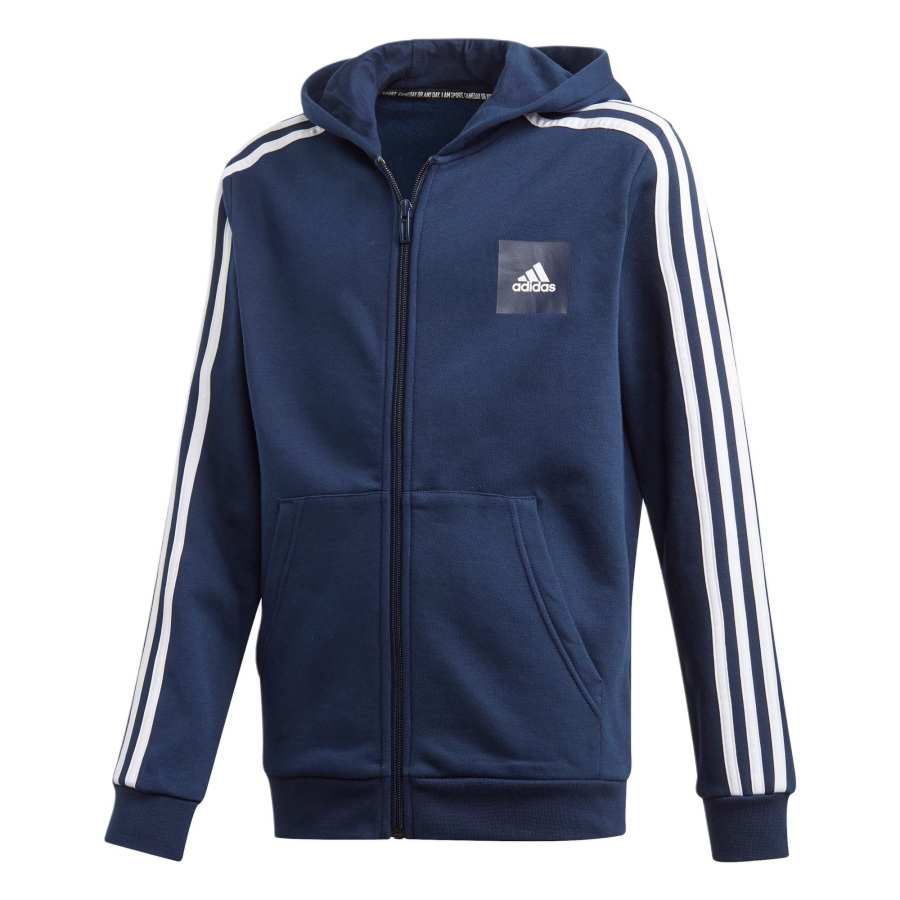 Adidas Adidas Jackets & Coats Collegiate Marine Blue/White Teenagers
