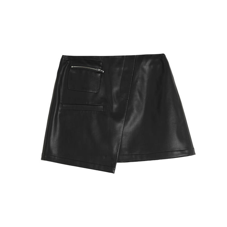 ELLE Casual Short Skirts Women's Black