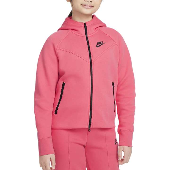 Nike Nike Sweatshirt Sportswear Tech Fleece China Aster Pink Teenagers