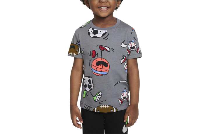 Nike Nike T Shirt Gray Infant And Toddler