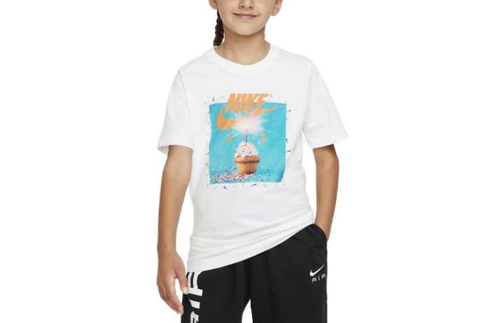 Nike Nike Kids T Shirts Crew Neck Moderate