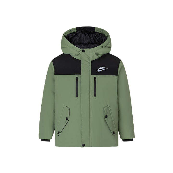 Nike Nike Down Jacket Dark Olive Children Aged 3 7 Years Old