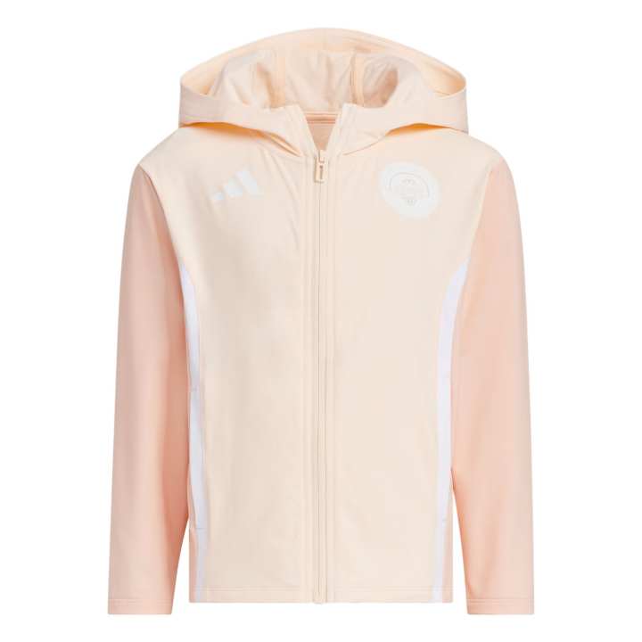 Adidas Adidas Jacket Hooded Orange Children Aged 3 7 Years Old