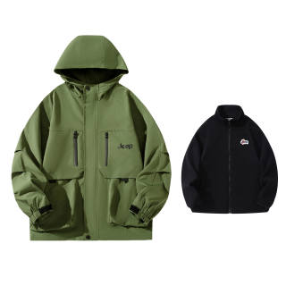 Jeep Grade School Jackets Hooded Moderate