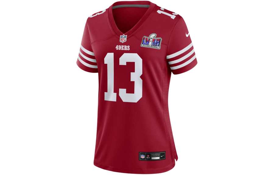 Nike Nike Brock Purdy San Francisco 49ers Super Bowl LVIII Soccer Jersey Women's Scarlet