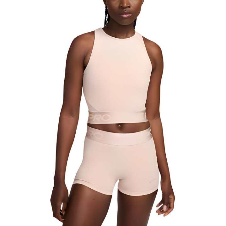 Nike Nike Pro Dri FIT Sport Vests Women's Beige