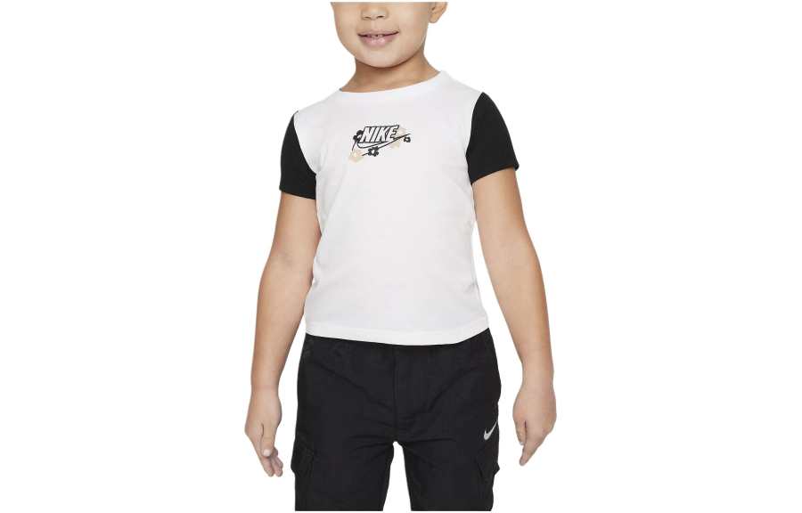 Nike Nike T Shirt Kids' Apparel Toddler Graphic T Shirt White Kids'