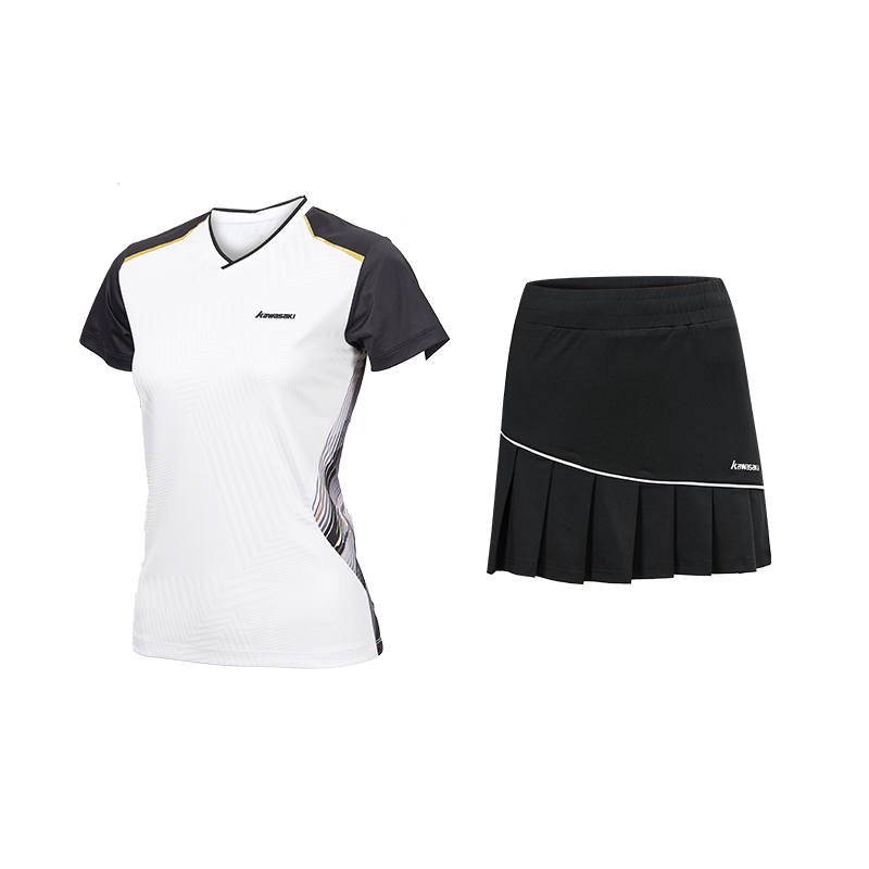 Kawasaki Skirt Set Women's 2 Pack Black Gold