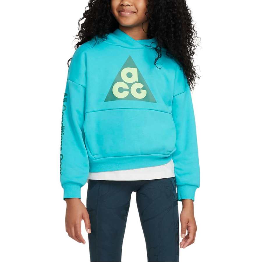 Nike Nike ACG Icon Fleece Sweatshirt Cactus With Dust Flying/Double Coast Teenagers