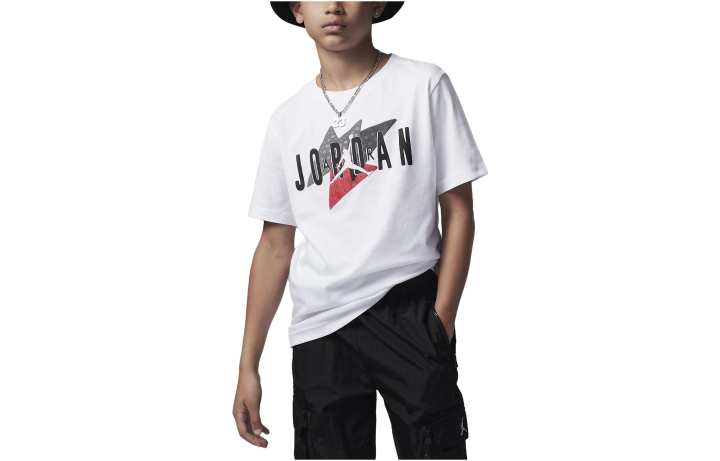 Jordan Jordan Kids T Shirts Crew Neck Moderate