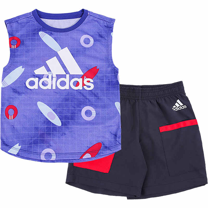 Adidas Adidas Casual Sportswear Purple Children Aged 3 7 Years Old