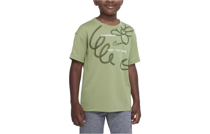 Nike Nike Kids T Shirts Crew Neck Moderate