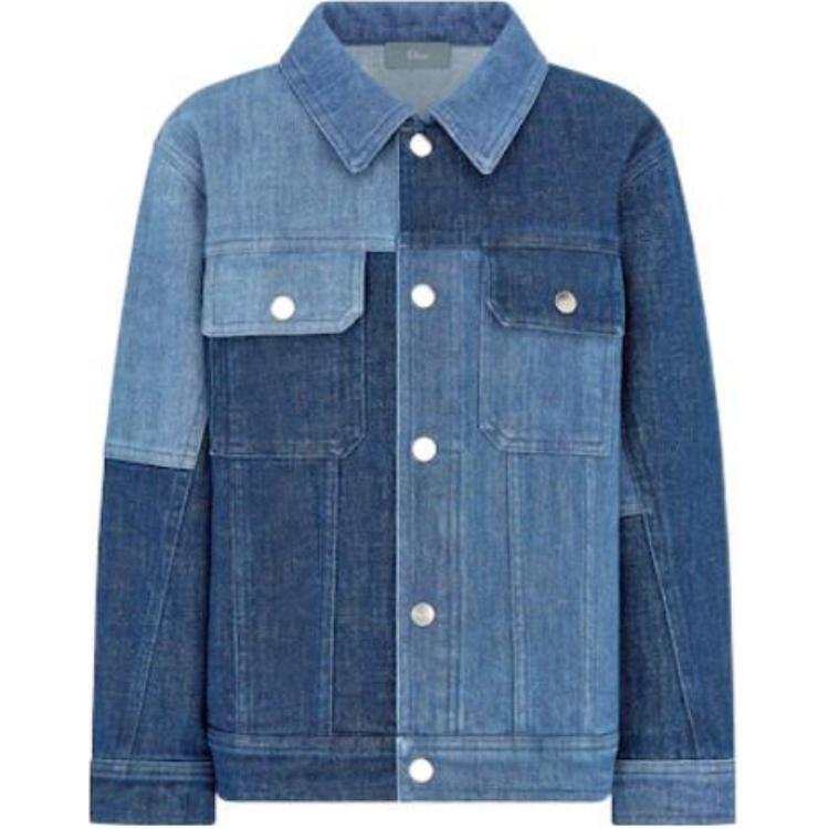 DIOR DIOR FW22 Denim Jacket, Tops Blue Kids'