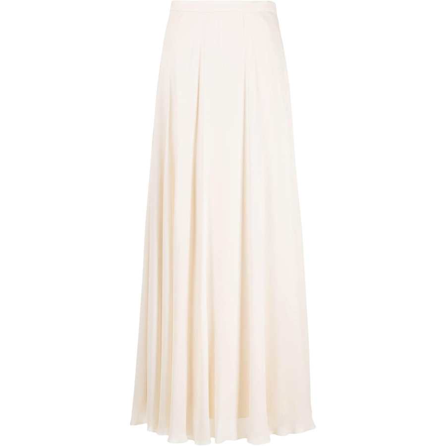 Ralph Lauren Collection Casual Long Skirt Women's Beige