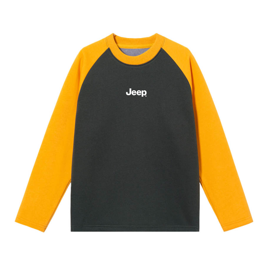 Jeep Jeep Grade School Sweatshirts Crew Neck Thickened