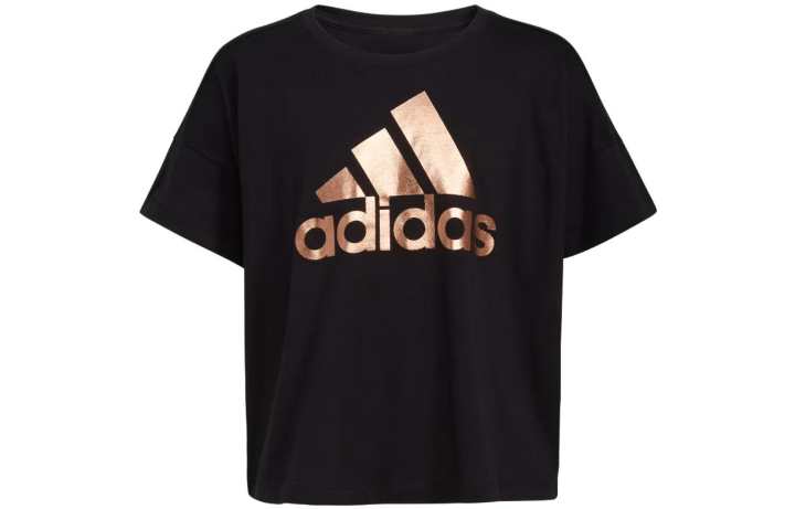 Adidas Adidas Kids T Shirts Crew Neck Moderate