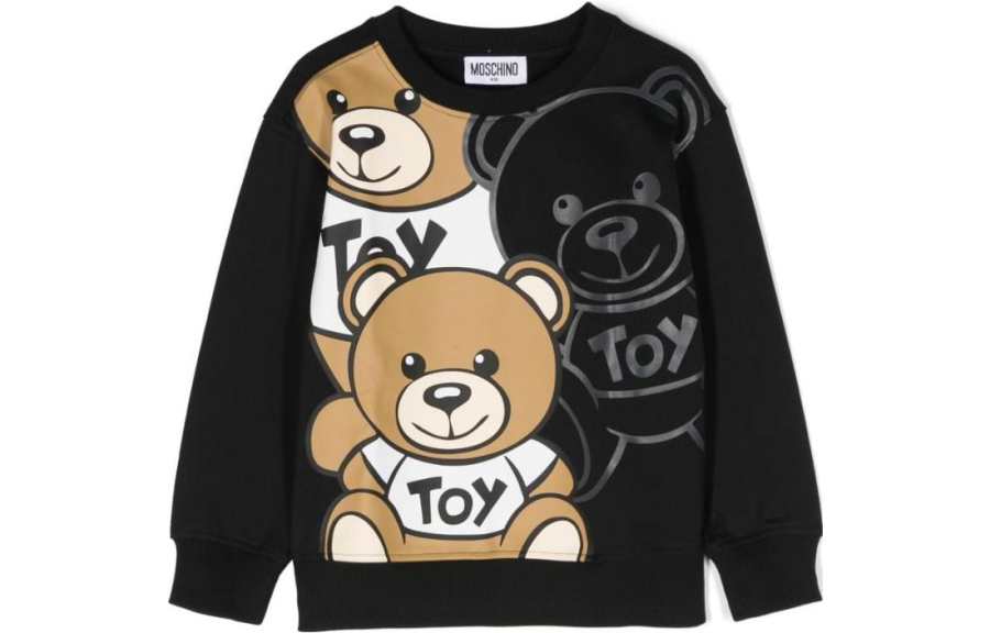 MOSCHINO MOSCHINO Sweatshirt Black Kids'