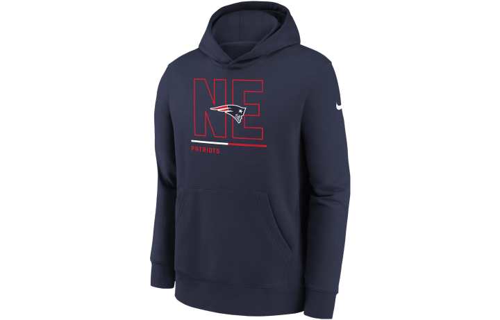 Nike Nike Sweatshirt New England Patriots City Code Marine Blue Kids'