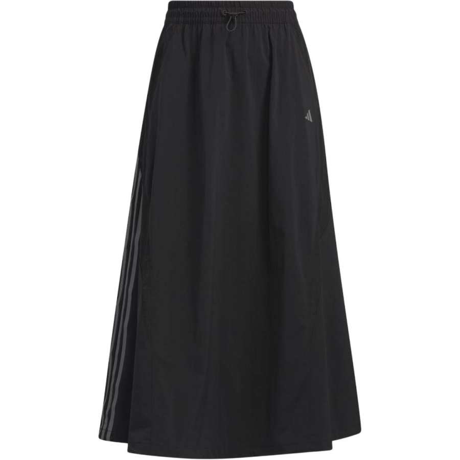 Adidas Adidas VOLUME SKIRT Casual Long Skirt Women's Black/Dark Gray