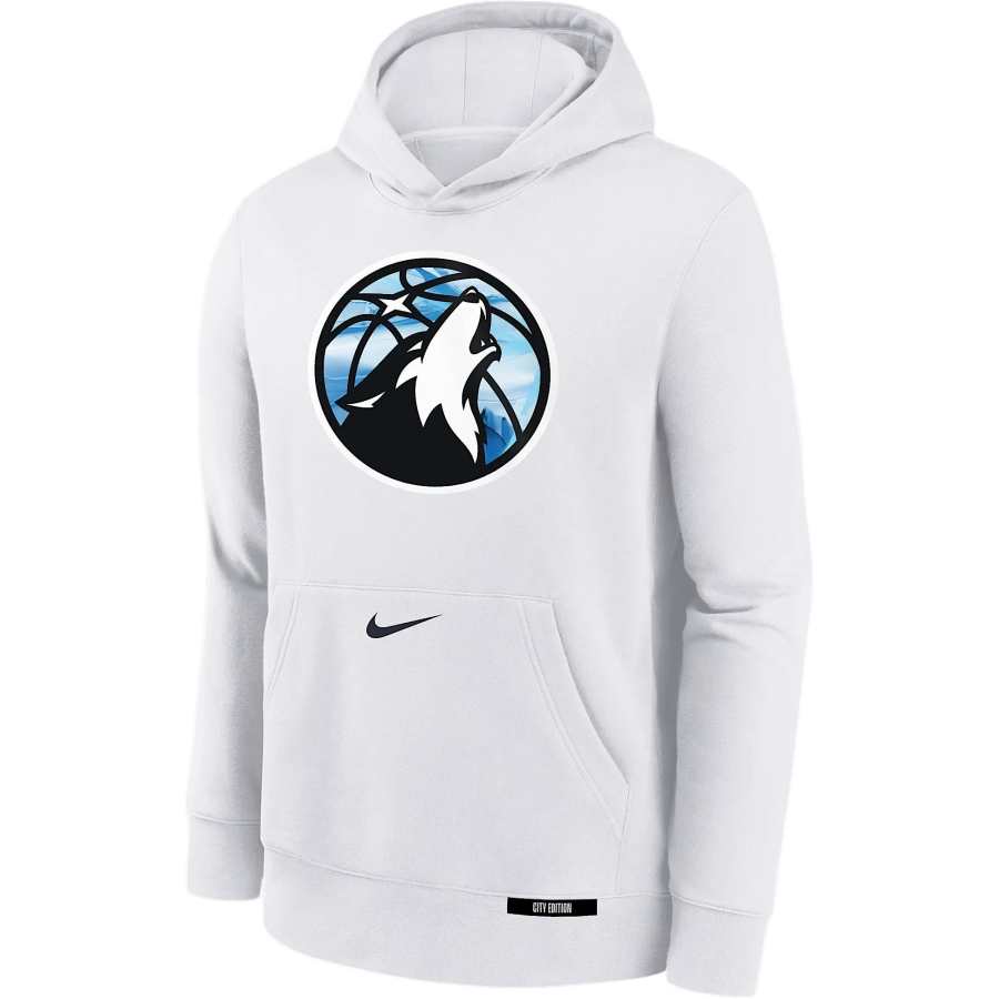 Nike Nike x NBA Sweatshirt MinnesotaClub FW24 White Teenagers
