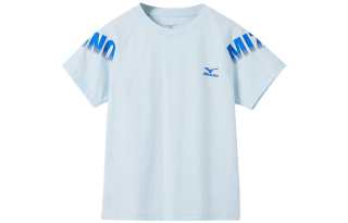 Mizuno T Shirt Lake Water Blue Kids'