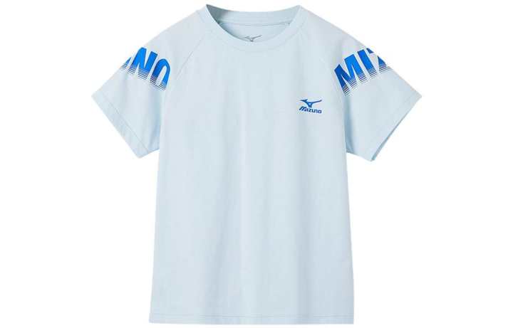 Mizuno Mizuno T Shirt Lake Water Blue Kids'